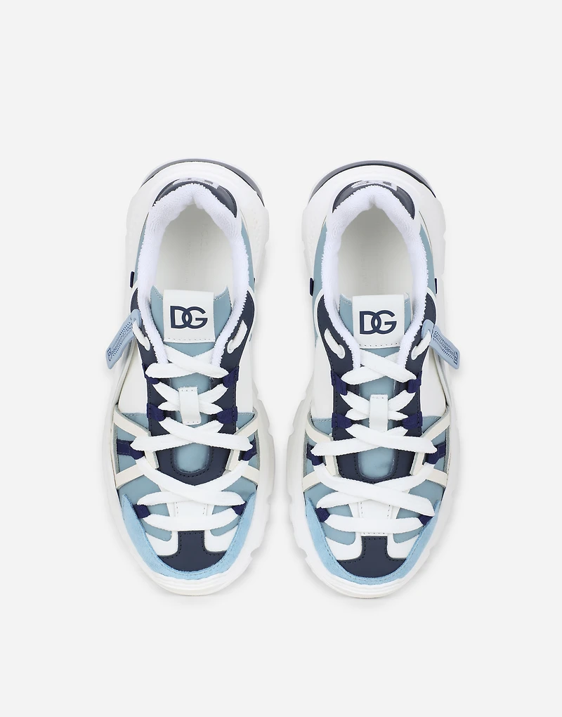 Mixed-material Airmaster sneakers