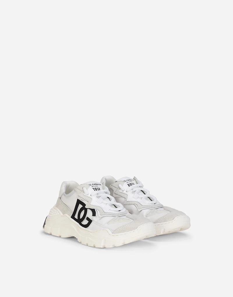 Nylon and leather Daymaster sneakers with DG logo