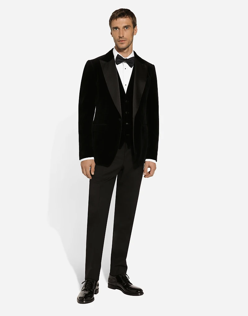 Velvet tuxedo jacket