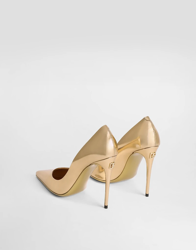 Calfskin pumps