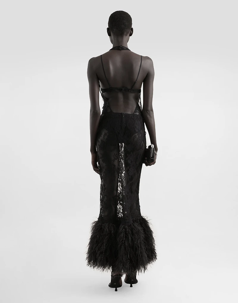 Chantilly lace dress