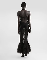 Chantilly lace dress