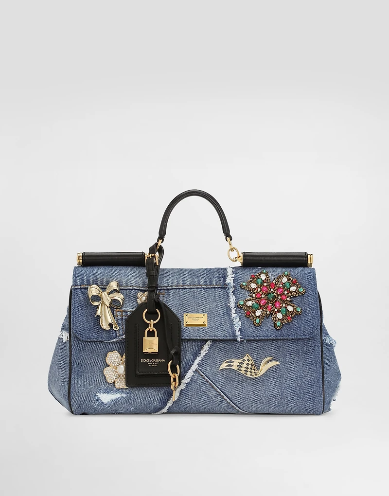 My Sicily denim handbag