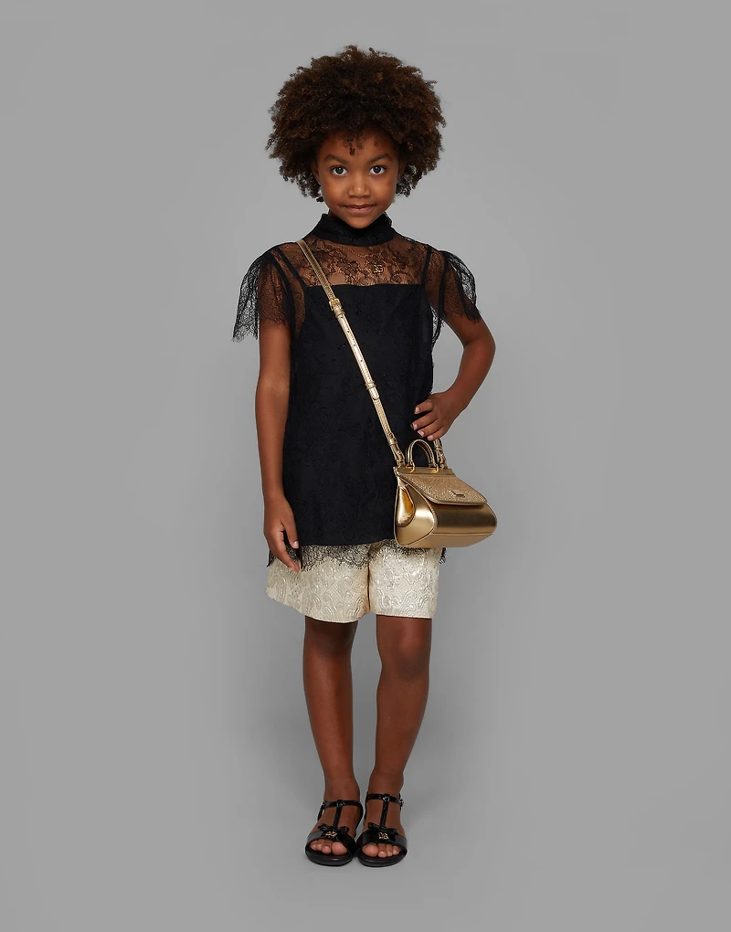 Brocade shorts