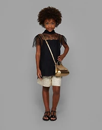 Brocade shorts