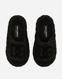 Terry Cotton Plateau Slippers