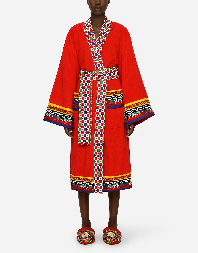 Cotton Terry Bathrobe