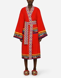 Cotton Terry Bathrobe