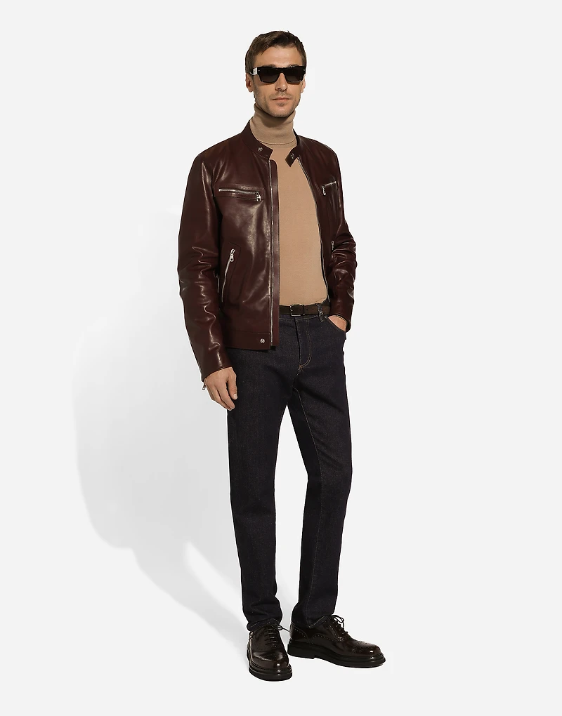 Leather jacket