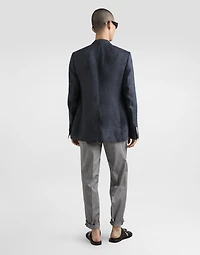 Cotton gabardine trousers