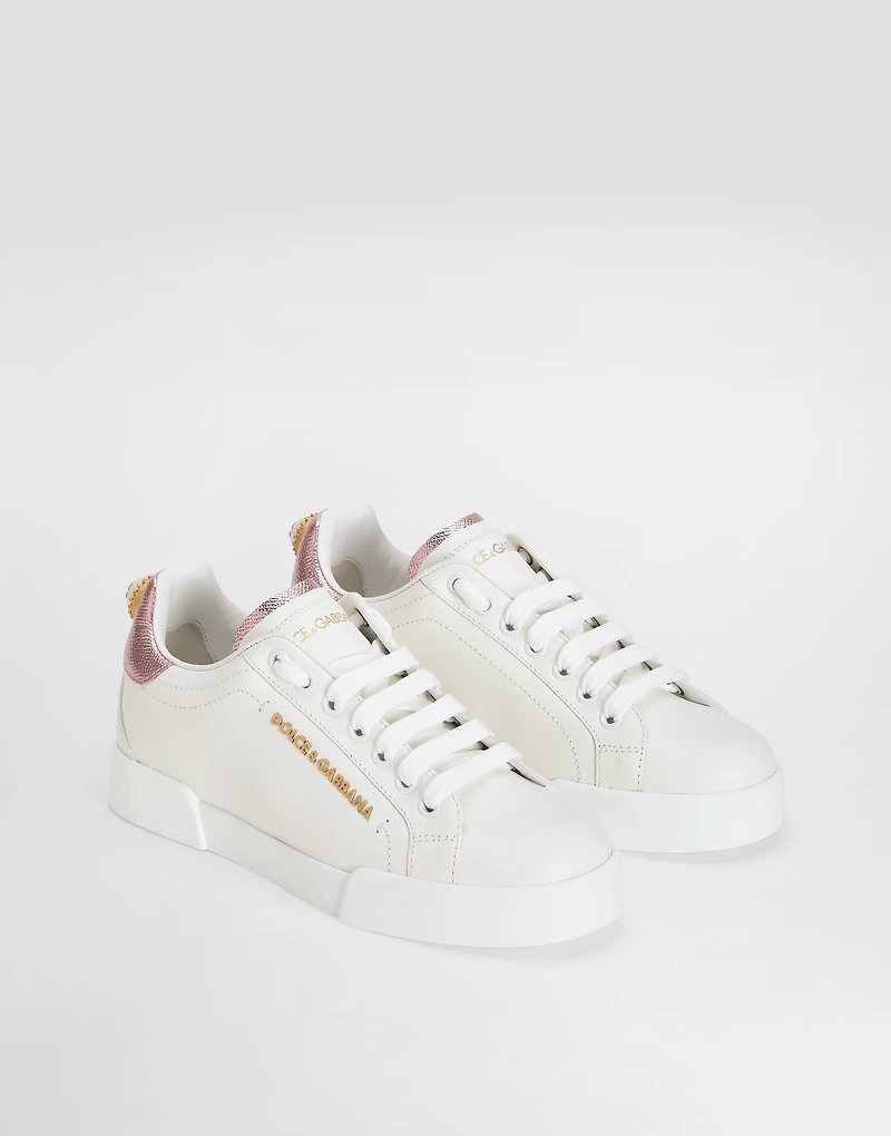 Portofino sneakers nappa calfskin with lettering
