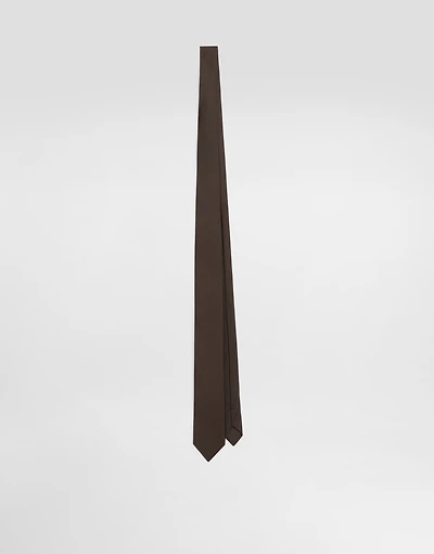 Silk twill tie