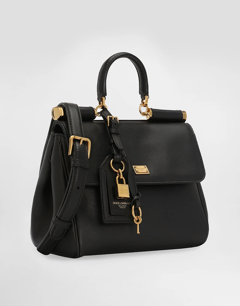 My Sicily handbag in plongé calfskin