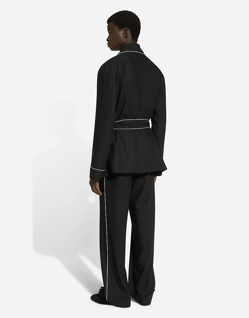 Wool pants
