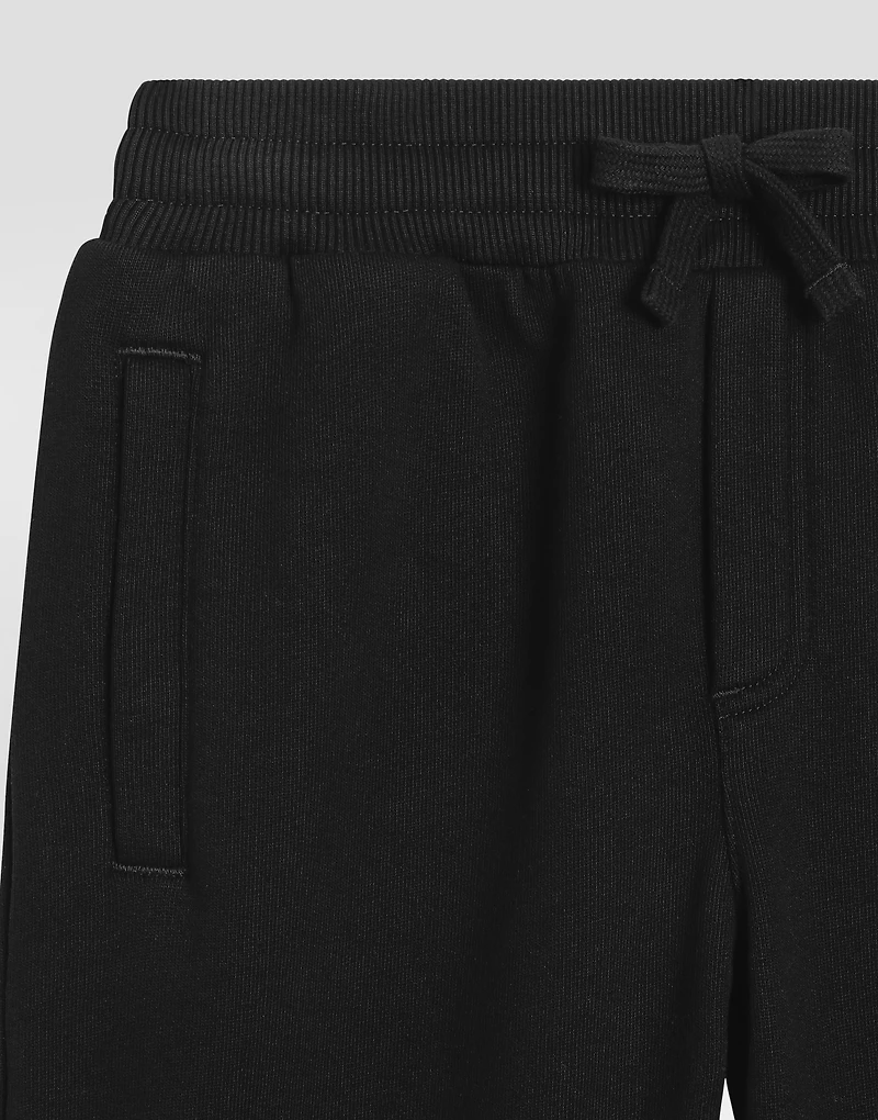Fleece trousers with DG print