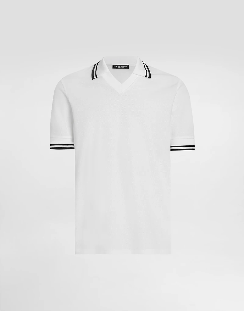 Piqué polo shirt