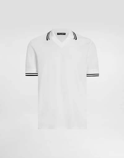Piqué polo shirt