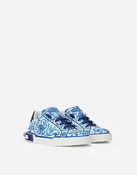 Majolica-print Portofino Light sneakers