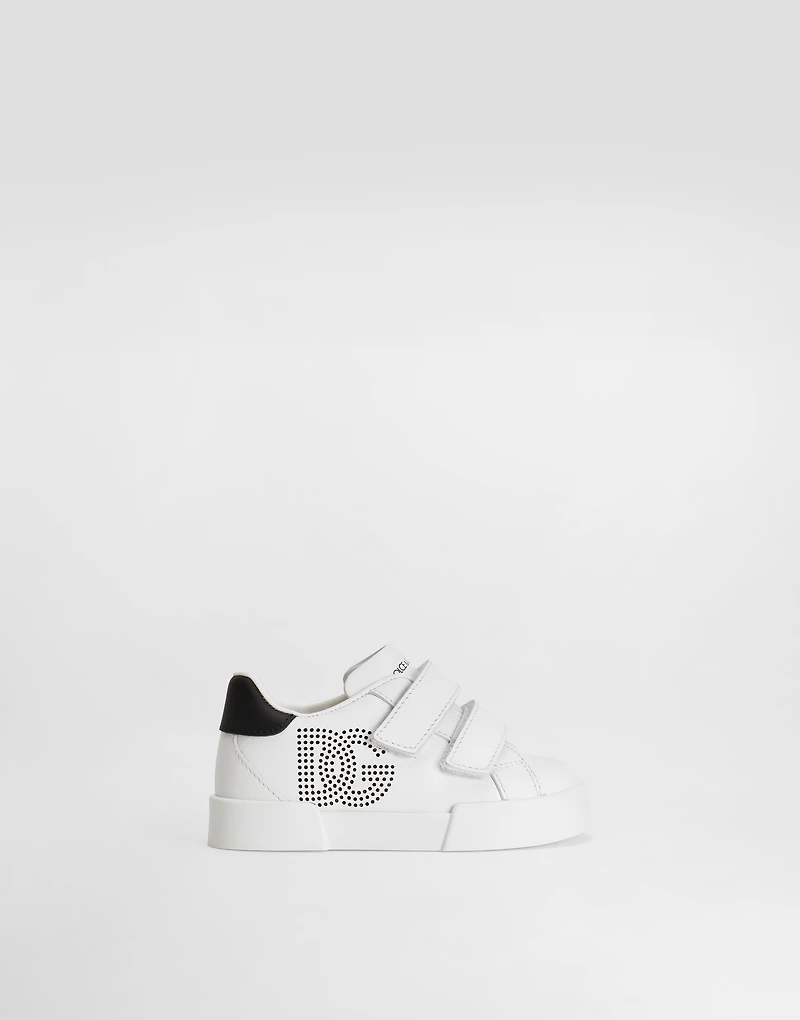 Nappa calfskin sneakers