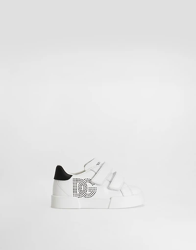 Nappa calfskin sneakers
