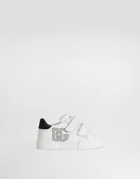 Nappa calfskin sneakers