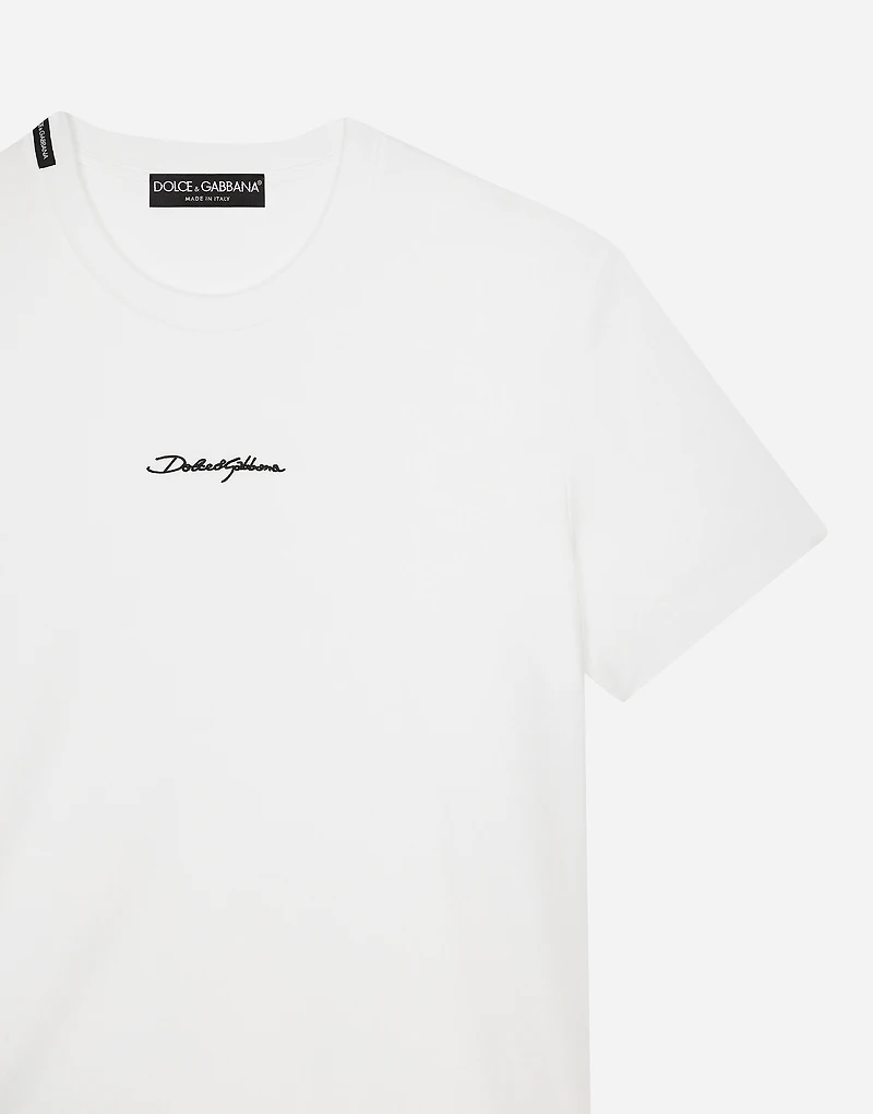 Cotton T-shirt with logo