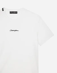 Cotton T-shirt with logo