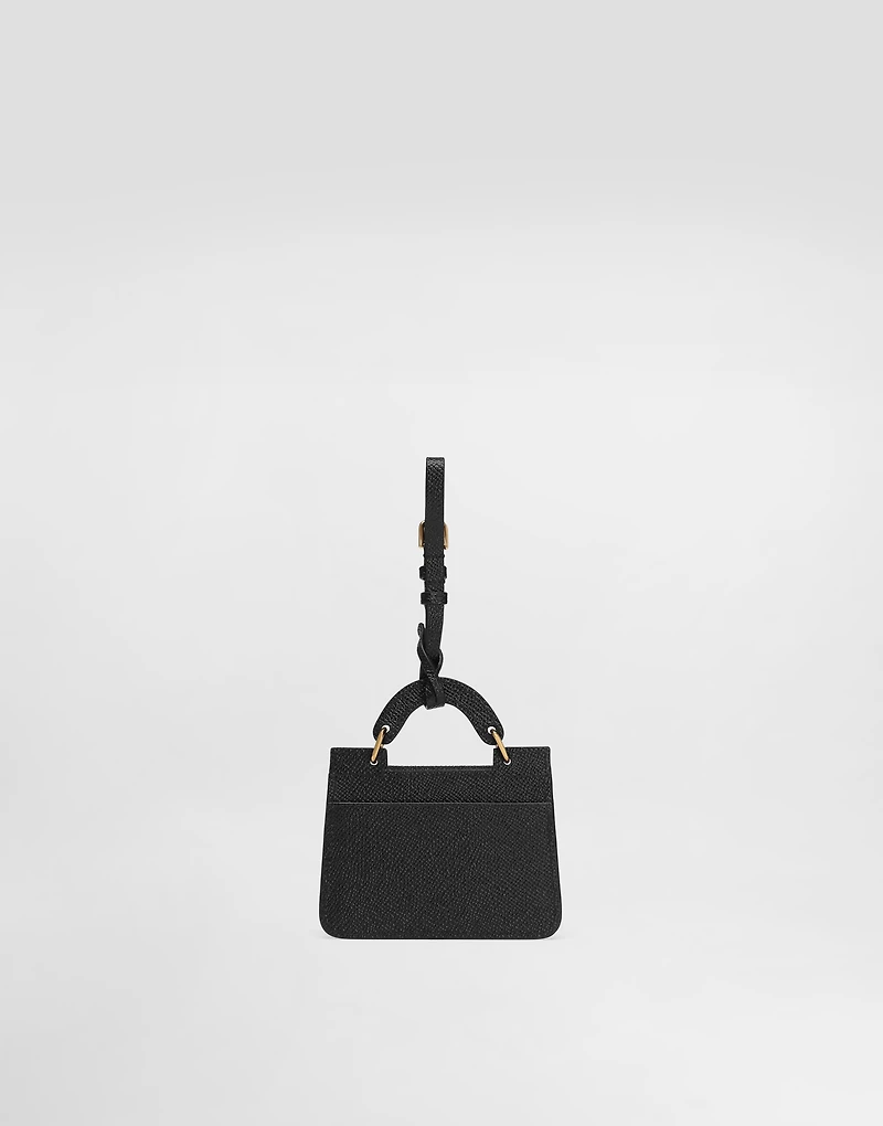 Dauphine print calfskin card holder