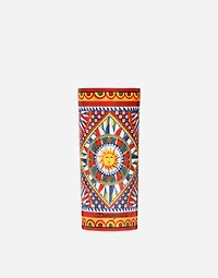 Cylindrical Porcelain Vase