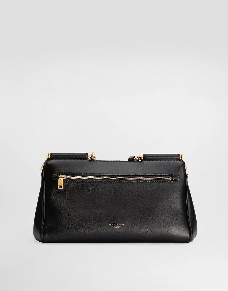My Sicily handbag in plongé calfskin