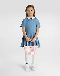 Chambray dress with DG logo