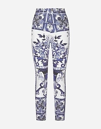 Majolica-print Grace jeans