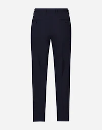 Tailored stretch twill pants