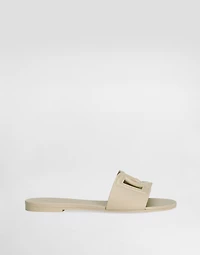 Rubber beachwear sliders