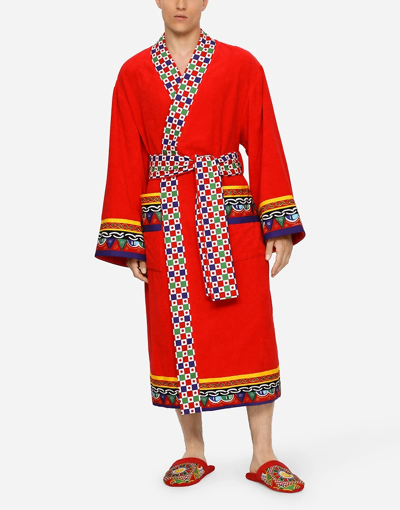 Cotton Terry Bathrobe