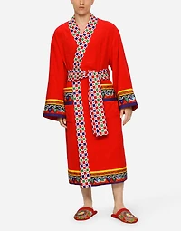Cotton Terry Bathrobe