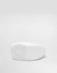 Cotton gabardine flat cap