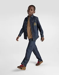 Denim shirt with DG logo