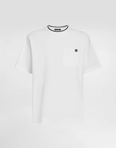 Cotton piqué t-shirt