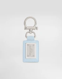 Smooth calfskin keyring