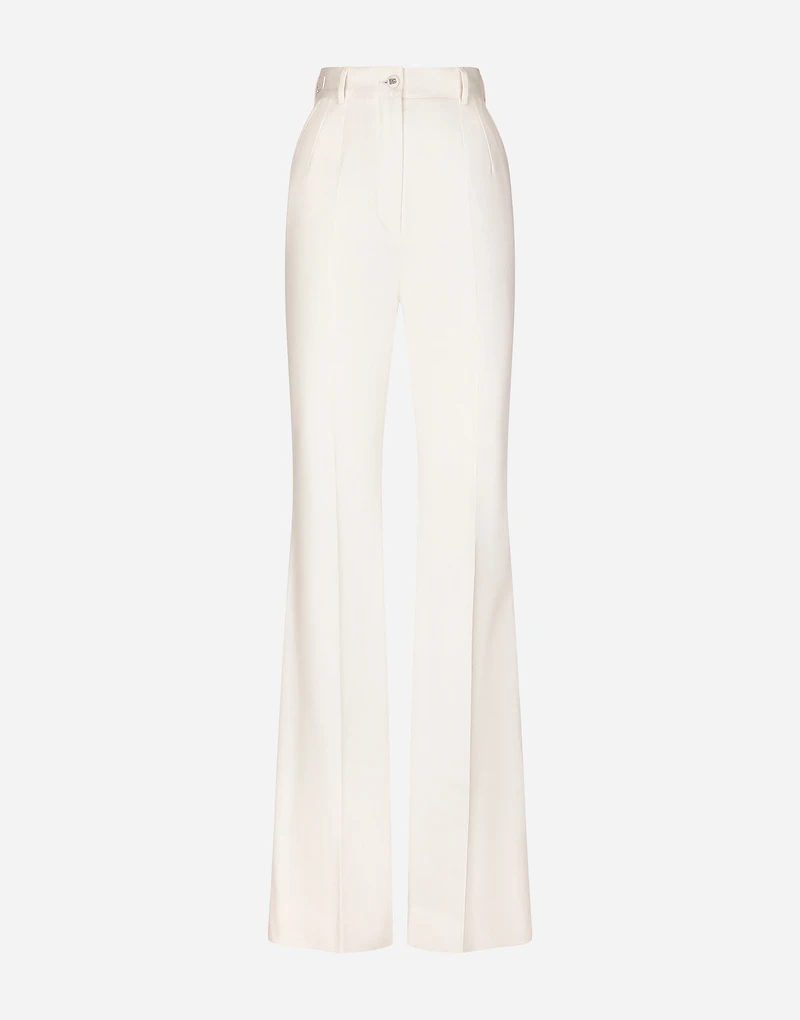 Flared drill pants