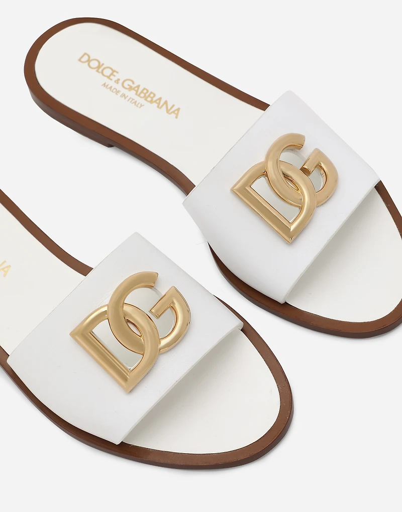 Calfskin sliders