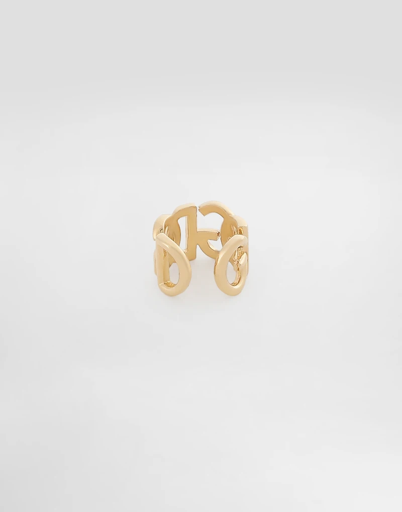 Ear cuff earrings with DG logo