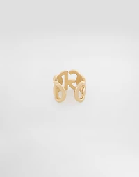 Ear cuff earrings with DG logo