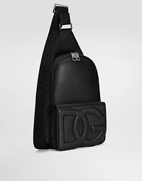 Deerskin backpack with strap