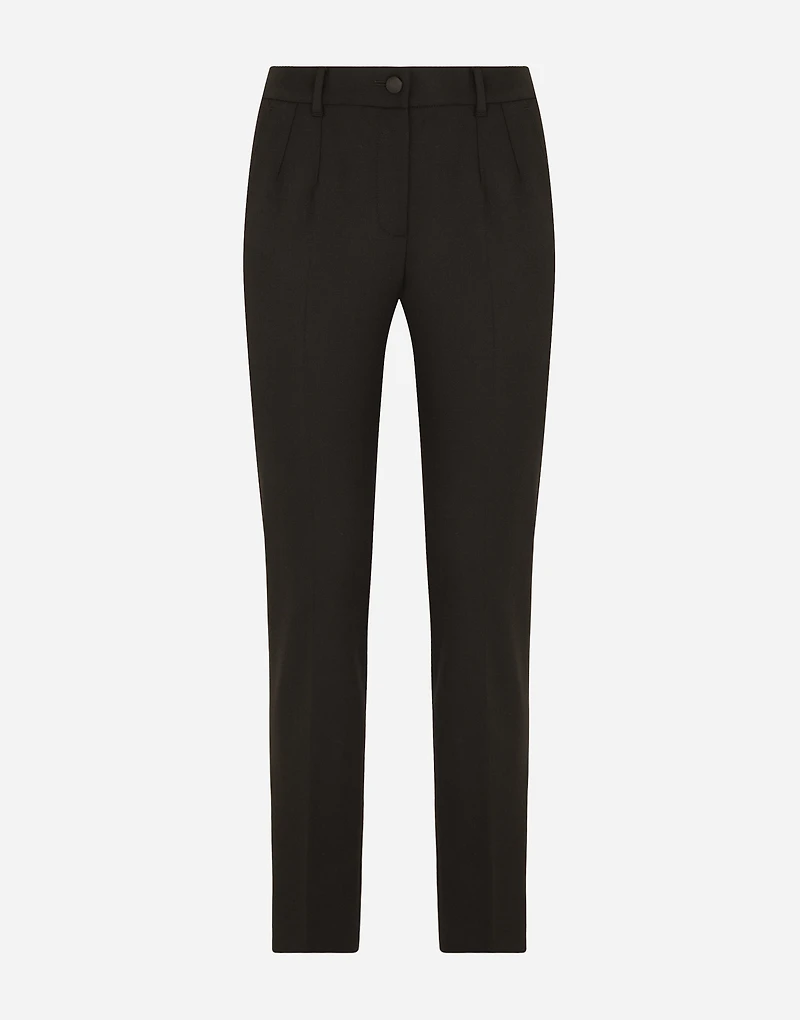 Stretch wool pants