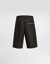 Linen fabric shorts