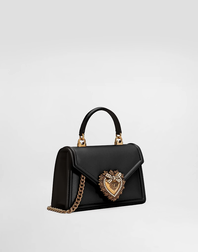 Small smooth calfskin Devotion bag