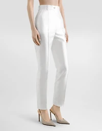 Silk trousers