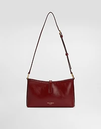 Lock shoulder bag in calfskin
